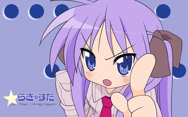 Anime picture 1920x1200 with lucky star kyoto animation hiiragi kagami highres wide image girl