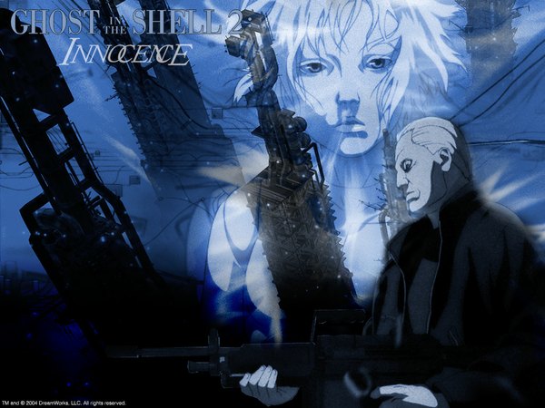Anime picture 1024x768 with ghost in the shell production i.g batou tagme