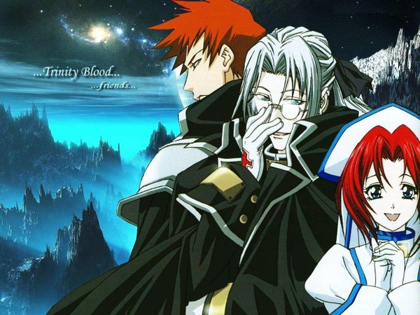 Anime picture 1280x960 with trinity blood gonzo abel nightroad esther blanchett tres iqus