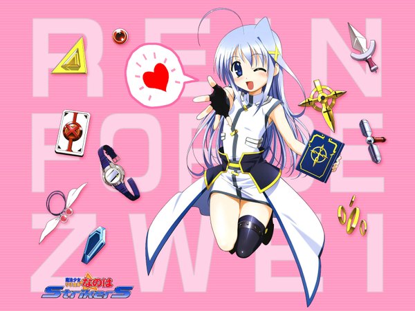 Anime picture 1600x1200 with mahou shoujo lyrical nanoha mahou shoujo lyrical nanoha strikers girl tagme