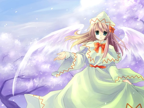 Anime picture 1600x1200 with touhou lily white girl tagme