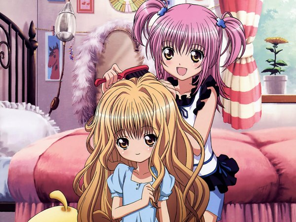 Anime picture 1600x1200 with shugo chara! hinamori amu mashiro rima tagme