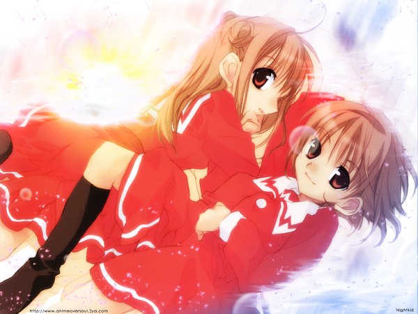 Anime picture 1280x960 with d.n.angel xebec harada riku harada risa sugisaki yukiru twins