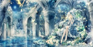 Anime picture 1600x812