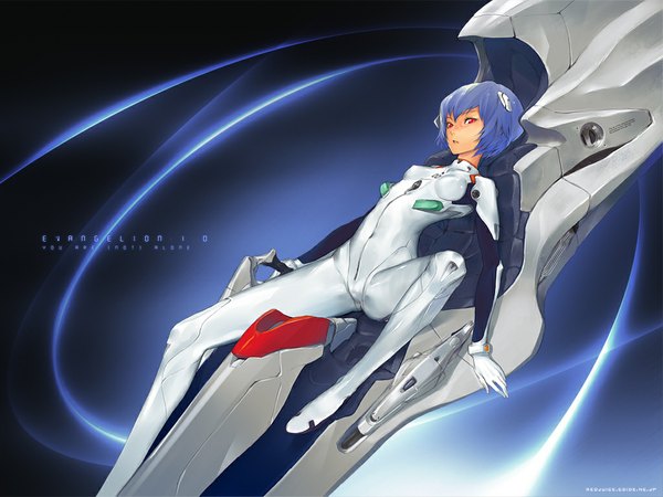 Anime picture 1024x768 with neon genesis evangelion gainax ayanami rei tagme