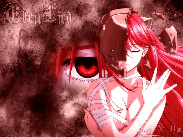 Anime picture 1024x768 with elfen lied arms corporation lucy light erotic tagme