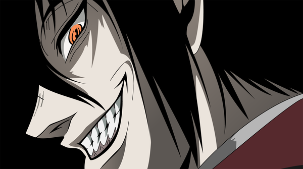 Anime picture 1920x1075 with hellsing alucard (hellsing) highres wide image close-up vector