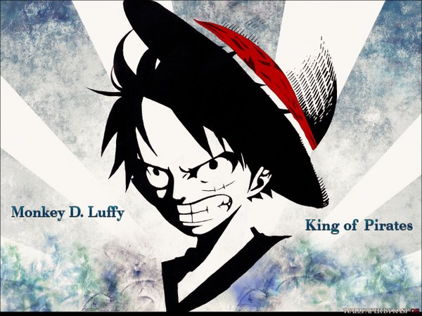 Anime picture 1280x960 with one piece toei animation monkey d. luffy single short hair black hair looking away upper body black eyes character names text scar english angry clenched teeth high contrast boy hat straw hat