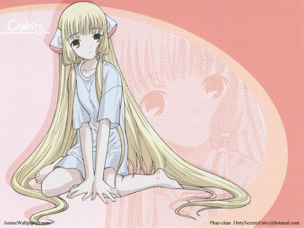 Anime picture 1024x768 with chobits chii tagme