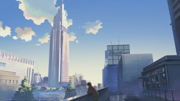 Anime picture 1920x1080 with 5 centimeters per second highres wide image wallpaper landscape