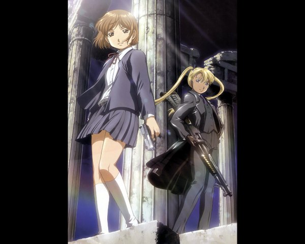 Anime picture 1280x1024 with gunslinger girl madhouse triela henrietta (gunslinger girl) tagme