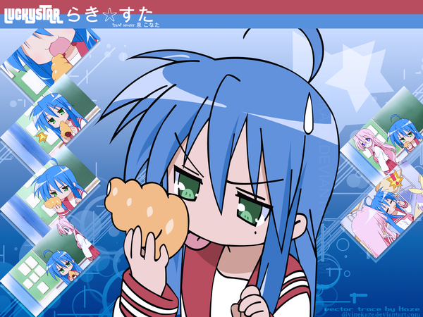 Anime picture 1600x1200 with lucky star kyoto animation izumi konata girl tagme