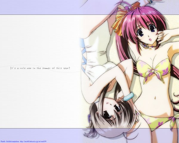 Anime picture 1280x1024 with comic party takase mizuki makimura minami light erotic tagme