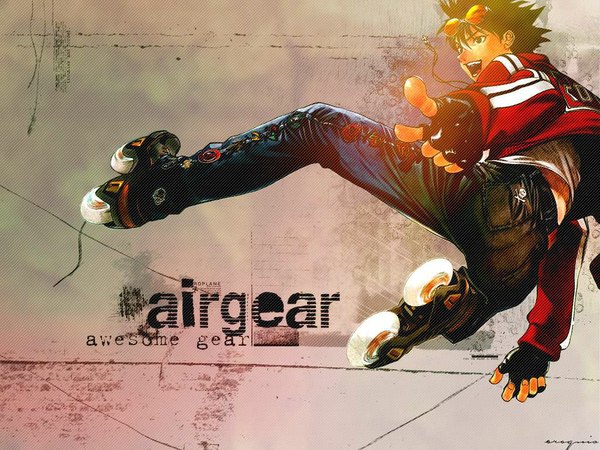 Anime picture 1024x768 with air gear toei animation minami itsuki tagme