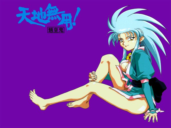 Anime picture 1024x768 with tenchi muyou! anime international company hakubi ryouko light erotic tagme