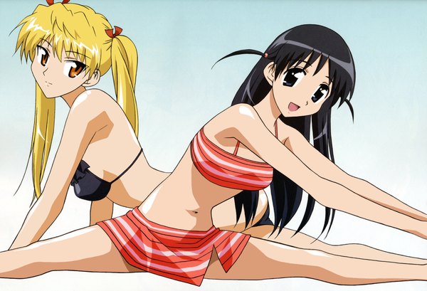 Anime picture 4608x3144 with school rumble sawachika eri tsukamoto tenma highres swimsuit