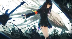 Anime picture 1500x806