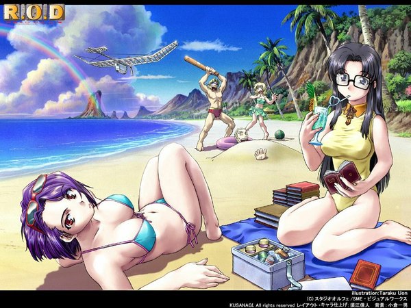 Anime picture 1024x768 with read or die j.c. staff yomiko readman light erotic tagme