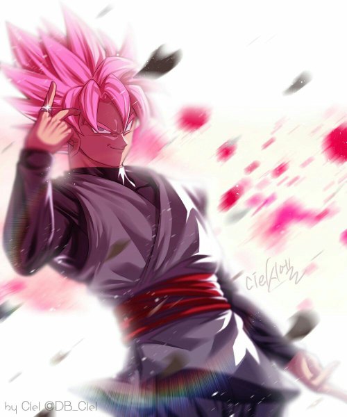 Anime picture 1000x1200 with dragon ball son goku tarutobi single tall image looking at viewer fringe short hair simple background hair between eyes standing signed pink hair pink eyes blurry dutch angle twitter username lens flare spiked hair boy