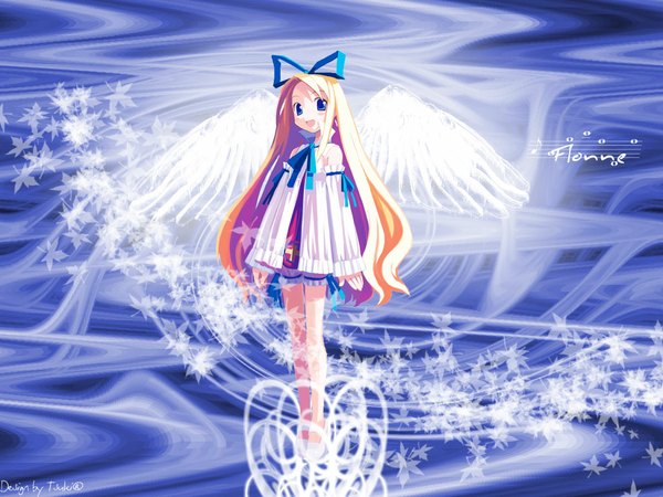 Anime picture 1024x768 with disgaea flonne wings tagme
