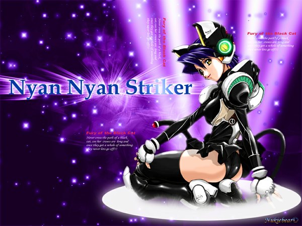 Anime picture 1024x768 with light erotic tagme nyan nyan strikers