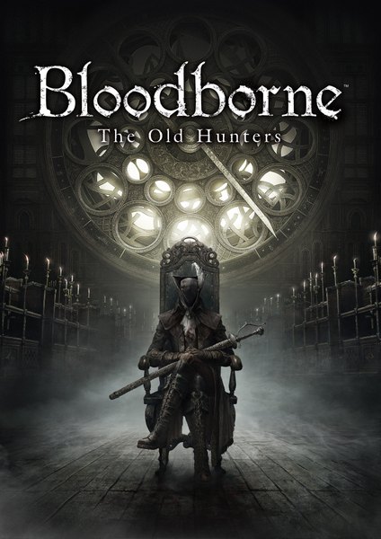 Anime picture 1449x2048 with bloodborne bloodborne: the old hunters from software lady maria of the astral clocktower single tall image sitting indoors sunlight official art copyright name crossed legs hands clasped fog gothic blood stains no face hat over eyes poster (medium) girl
