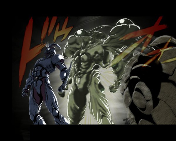 Anime picture 1280x1024 with guyver guyver i guyver gigantic horn (horns) wallpaper letterboxed weapon armor blade