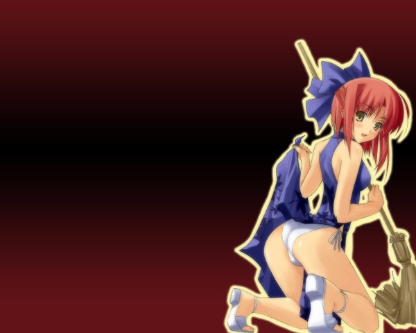 Anime picture 1280x1024 with shingetsutan tsukihime type-moon kohaku (tsukihime) mr chin light erotic tagme