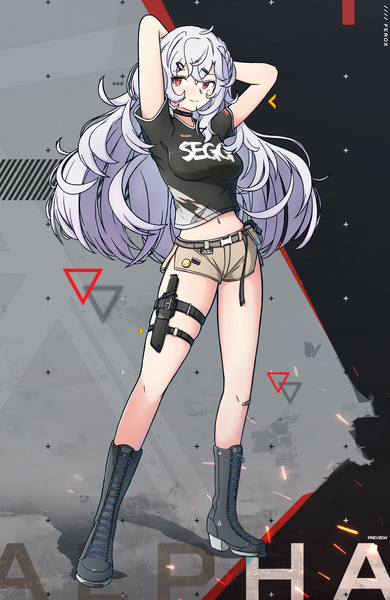 Dark Evil Anime Girl. Alpha Coders. Anime Touhou HD wallpaper | Pxfuel