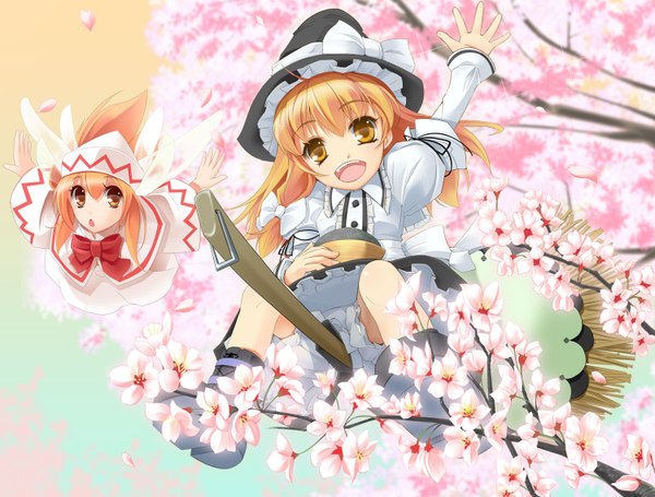 Anime picture 1500x1138 with touhou kirisame marisa lily white wapokichi girl tagme