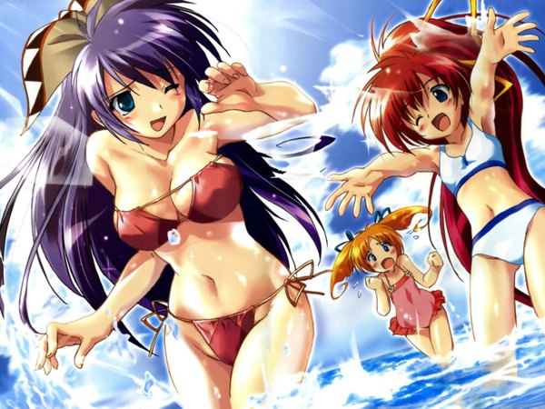 Anime picture 1600x1200 with aoi umi no tristia deep-blue series light erotic tagme