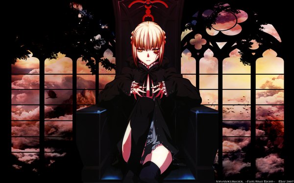 Anime picture 1920x1200 with fate (series) fate/stay night studio deen type-moon artoria pendragon (all) saber alter highres wide image