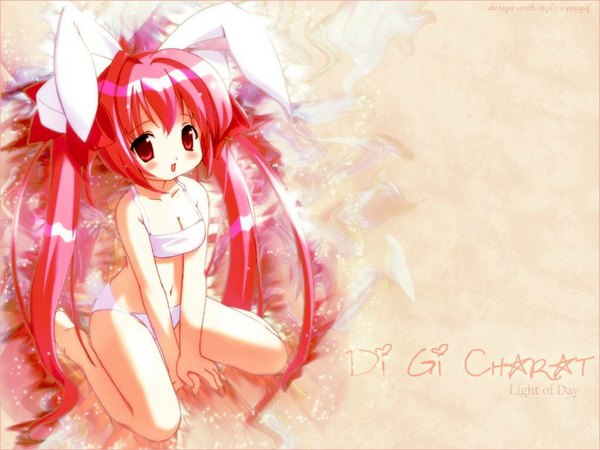 Anime picture 1024x768 with di gi charat madhouse tagme