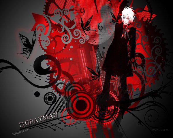 Anime picture 1280x1024 with d.gray-man allen walker tagme