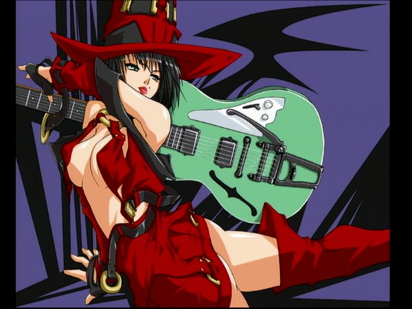 Anime picture 1280x960 with guilty gear i-no light erotic tagme