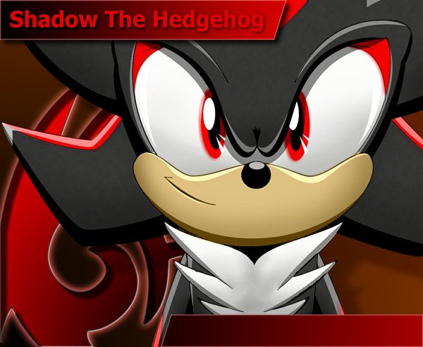 Anime picture 1148x942 with sonic (series) shadow the hedgehog single looking at viewer red eyes close-up face brown background smirk animal furry