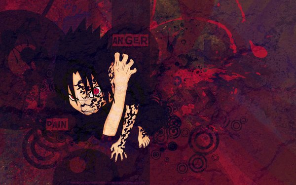 Anime picture 1920x1200 with naruto studio pierrot naruto (series) uchiha sasuke highres wide image sharingan