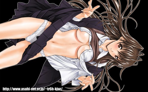 Anime picture 1920x1200 with kino hitoshi highres light erotic wide image underwear