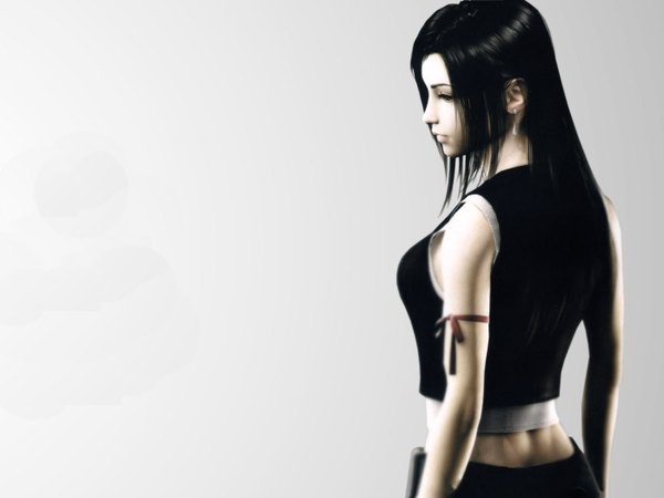 Anime picture 1400x1050 with final fantasy vii advent children final fantasy final fantasy vii square enix tifa lockhart