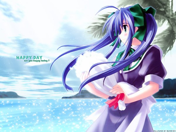 Anime picture 1280x960 with wind tagme