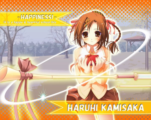 Anime picture 1280x1024 with happiness kamisaka haruhi tagme