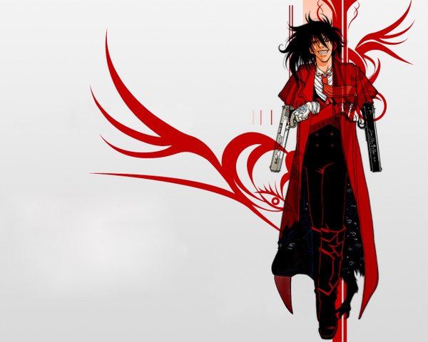 Anime picture 1280x1024 with hellsing alucard (hellsing) full body tagme