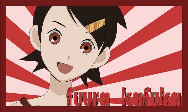 Anime picture 1677x1006 with sayonara zetsubou sensei shaft (studio) fuura kafuka wide image tagme