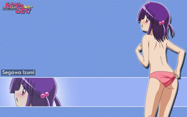 Anime picture 1920x1200 with hayate no gotoku! segawa izumi highres light erotic wide image topless