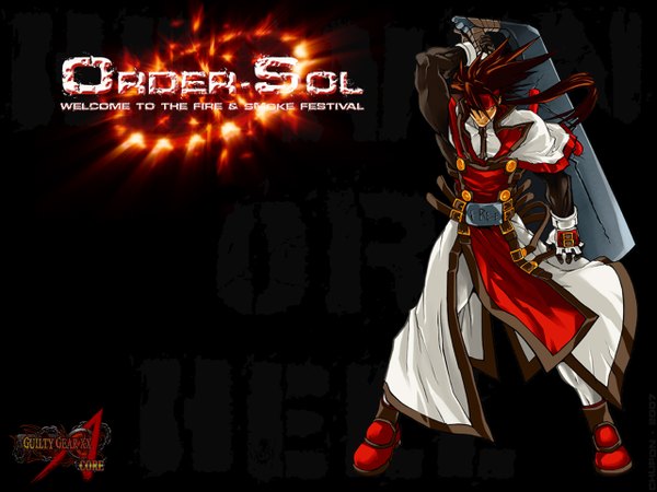 Anime picture 1280x960 with guilty gear wallpaper boy tagme order-sol