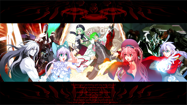 Anime picture 1920x1080 with demonbane al azif daijuuji kurou another blood highres wide image