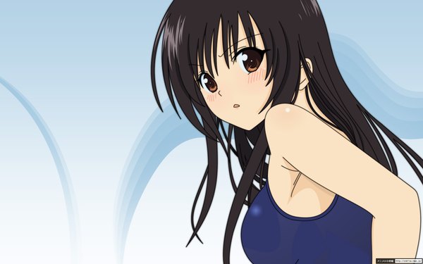 Anime picture 1920x1200 with toloveru xebec kotegawa yui highres wide image vector swimsuit