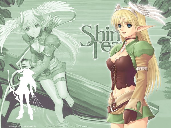 Anime picture 1024x768 with shining (series) shining tears elwing tony taka girl