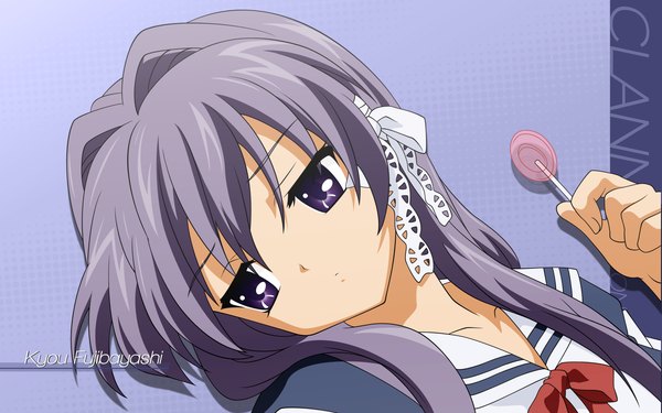 Anime picture 1920x1200 with clannad key (studio) fujibayashi kyou highres wide image tagme