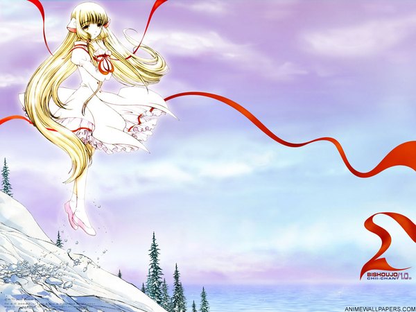 Anime picture 1024x768 with chobits chii tagme